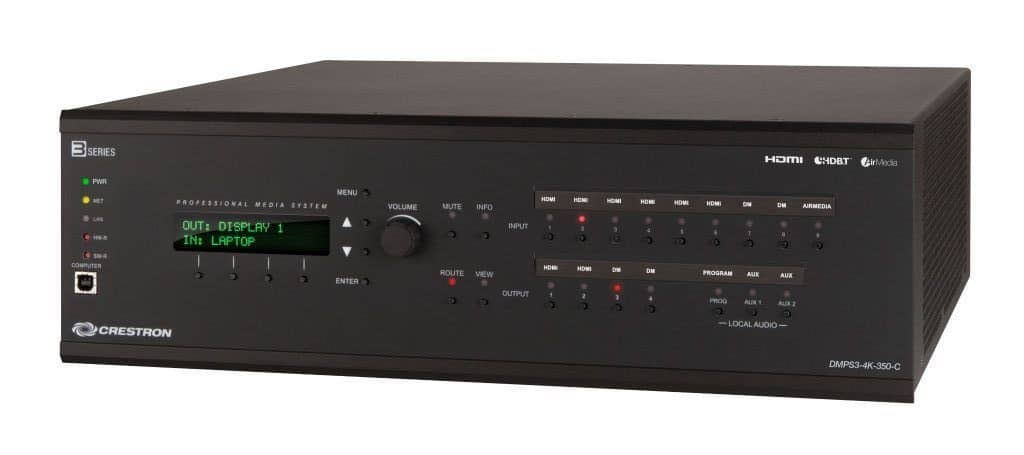 Crestron DMPS3-4K-350-C 3-Series® 4K DigitalMedia™ Presentation System 350