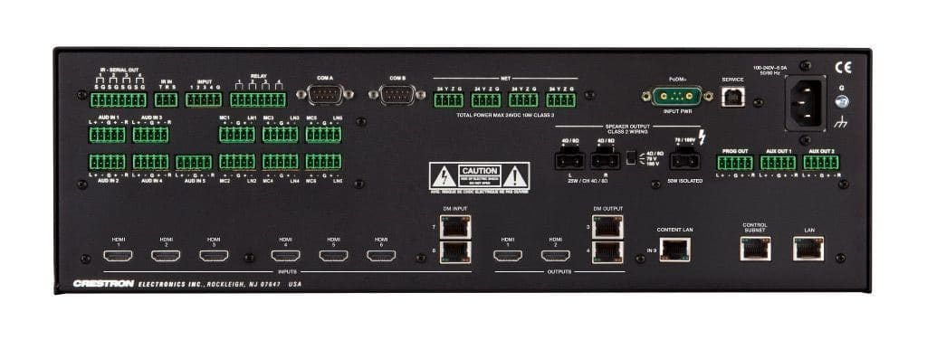 Crestron DMPS3-4K-350-C 3-Series® 4K DigitalMedia™ Presentation System 350 - Image 2